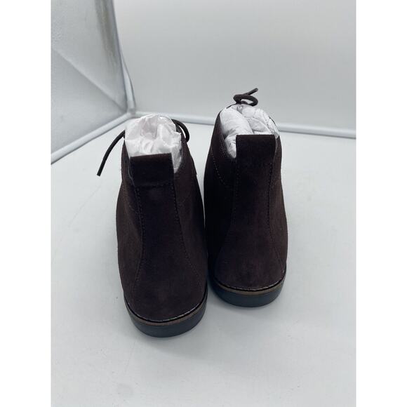New White Mountain Auburn Cow Suede Lace Up Chukka Boots Brown Size 10M‎ - Picture 5 of 6